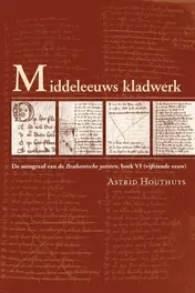 Omslag van Middeleeuws kladwerk