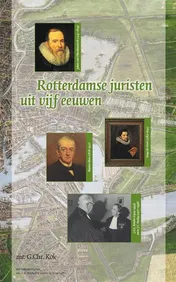Omslag van Rotterdamse juristen uit vijf eeuwen