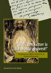 Omslag van 'Welk een ketter is die vrouw geweest!'