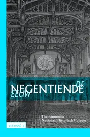 Omslag van 33(2009)3 Themanummer Nationaal Historisch Museum