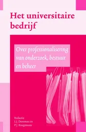 Omslag van Het universitaire bedrijf in Nederland