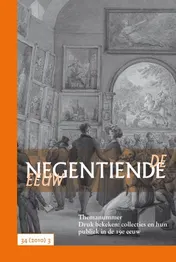 Omslag van Druk bekeken: collecties en hun publiek in de 19e eeuw