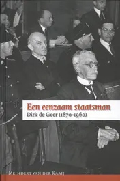Omslag van Een eenzaam staatsman