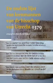 Omslag van De oudste lijst van leenmannen van de bisschop van Utrecht 1379