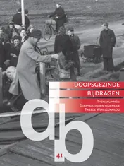 Omslag van Doopsgezinden tijdens de Tweede Wereldoorlog