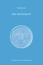Omslag van Hof van Utrecht 1530-1811