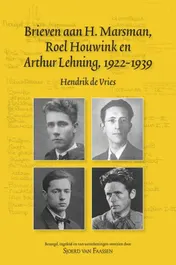 Omslag van Brieven aan H. Marsman, Roel Houwink en Arthur Lehning, 1922-1939