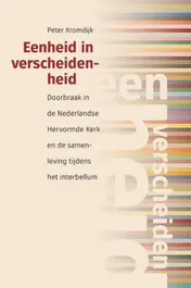 Omslag van Eenheid in verscheidenheid