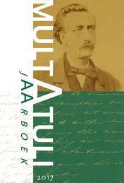 Omslag van Jaarboek Multatuli 2017
