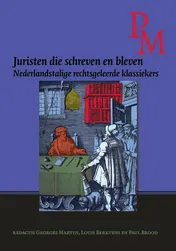 Omslag van Juristen die schreven en bleven