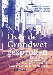 Omslag van Over de grondwet gesproken