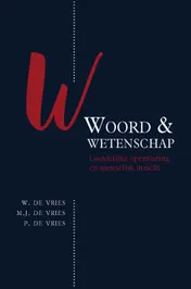 Omslag van Woord en wetenschap: een spannende relatie