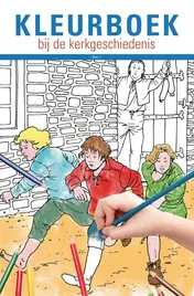 Omslag van Kleurboek bij de kerkgeschiedenis