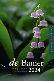 Omslag van De Banier dagboekkalender 2024 - Grote letter