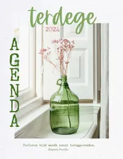 Omslag van Terdege agenda 2024