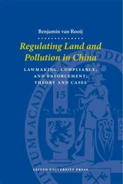 Omslag van Regulating Land and Pollution in China