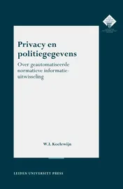 Omslag van Privacy en politiegegevens