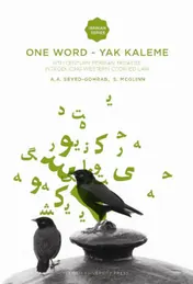 Omslag van One Word - Yak Kaleme