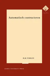 Omslag van Automatisch contracteren