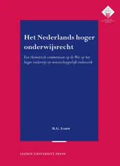 Omslag van Het Nederlands hoger onderwijsrecht