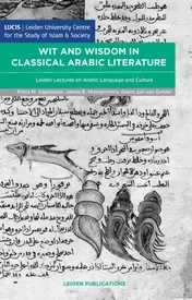 Omslag van Wit and wisdom in classical arabic literature