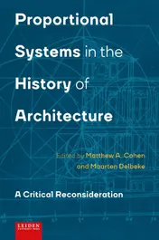 Omslag van Proportional Systems in the History of Architecture