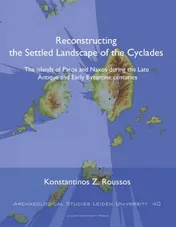 Omslag van Reconstructing the Settled Landscape of the Cyclades