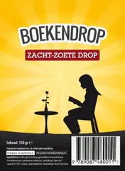Omslag van Boekendrop zoet, doos met 14 zakjes a 150 gram