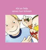 Omslag van Kiki en Pelle verven hun lichaam