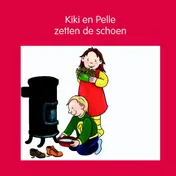 Omslag van Kiki en Pelle zetten de schoen