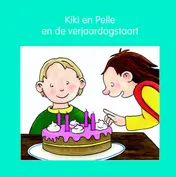 Omslag van Kiki en Pelle en de verjaardagstaart