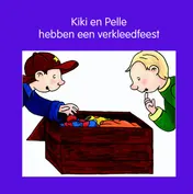 Omslag van Kiki en Pelle hebben een verkleedfeest
