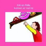 Omslag van Kiki en Pelle kunnen er niet bij