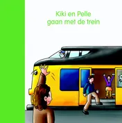 Omslag van Kiki en Pelle gaan met de trein