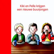 Omslag van Kiki en Pelle krijgen een nieuwe buurjongen