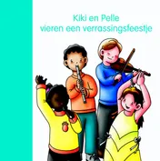 Omslag van Kiki en Pelle vieren een verrassingsfeestje