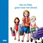 Omslag van Kiki en Pelle gaan naar het strand