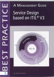 Omslag van Service design based on ITIL V3