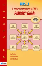 Omslag van A pocket companion to PMIs PMBOK guide
