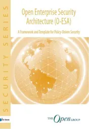 Omslag van Open enterprise security architecture (O-ESA)