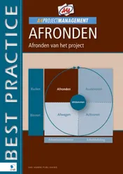 Omslag van A4 afronden van het project