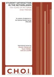Omslag van Student satisfaction in the Netherlands: ten years of patterns and trends
