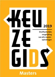 Omslag van Keuzegids Masters 2019
