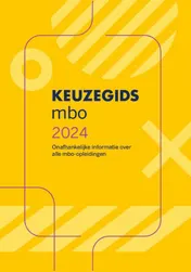Omslag van Keuzegids mbo 2024