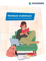 Omslag van Keuzegids werkboek studiekeuze