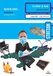 Omslag van Schrijf je rijk sector zorg en welzijn