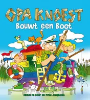 Omslag van Opa Knoest bouwt een boot