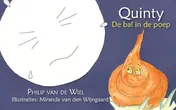 Omslag van Quinty, de bal in de poep