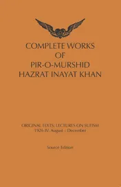 Omslag van Lectures on Sufism: 1926 IV