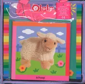 Omslag van Leporello kartonboekje schaap